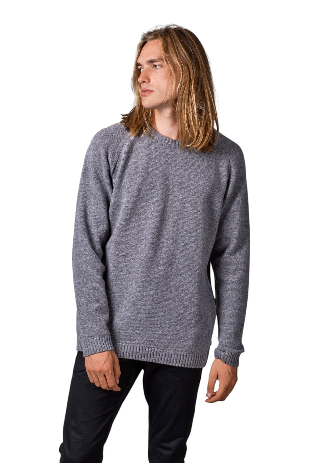 Klitmøller Collective M Ole Knit Light Grey