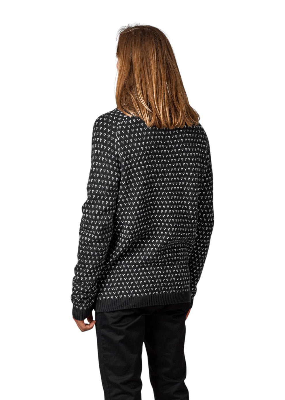 Klitmøller Collective M Hugo Knit Olive/Cream