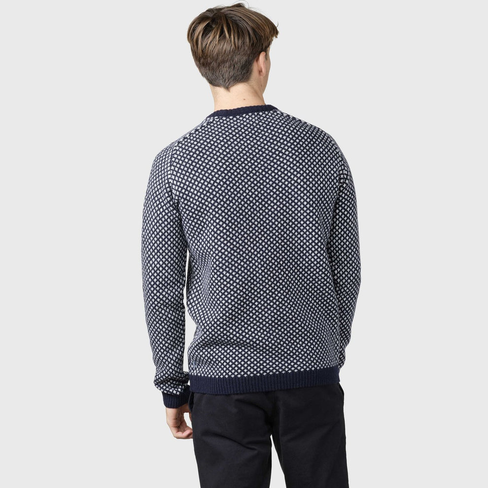 Klitmøller M Rene Knit Navy Cream