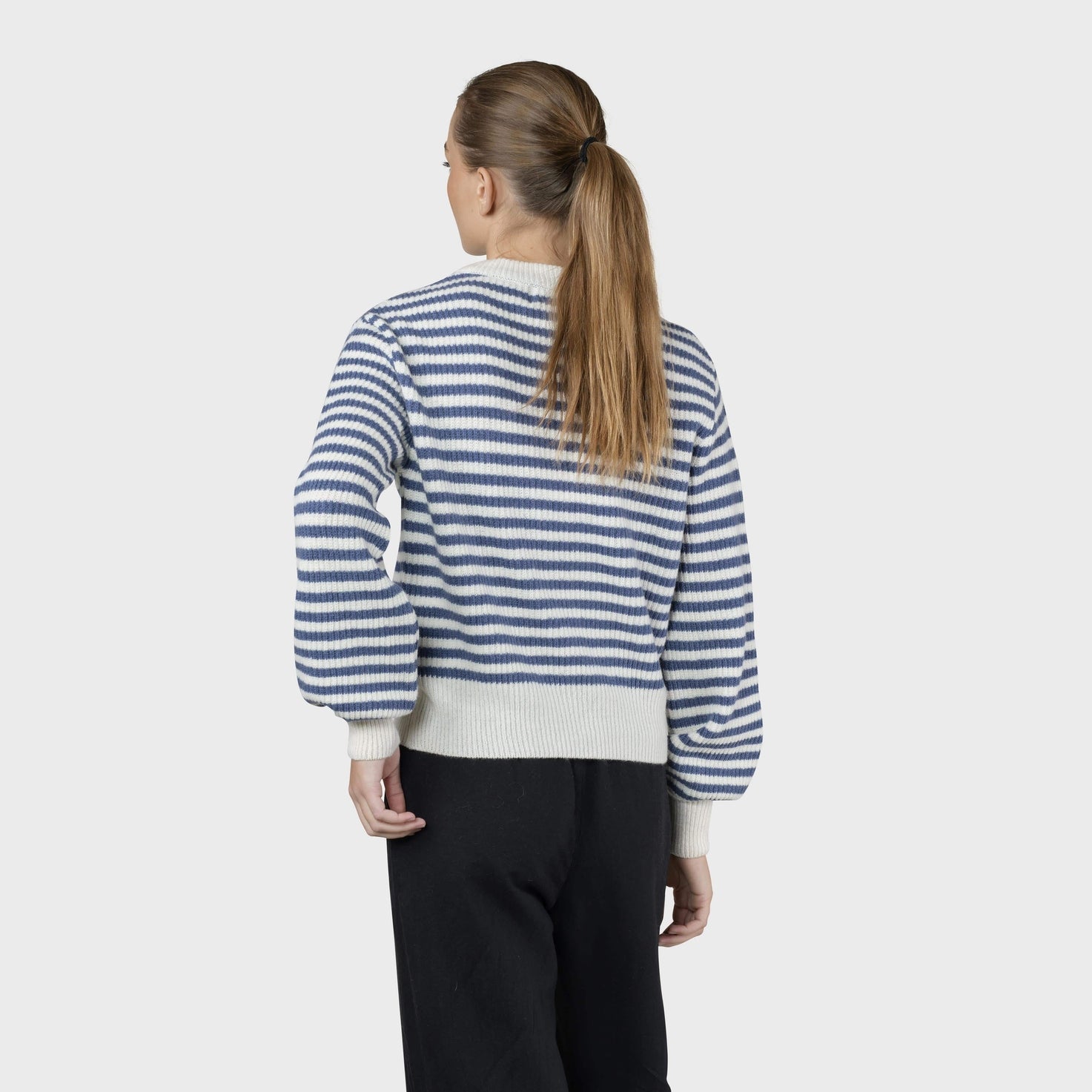 Klitmøller W Gunilla Knit Cream Ocean
