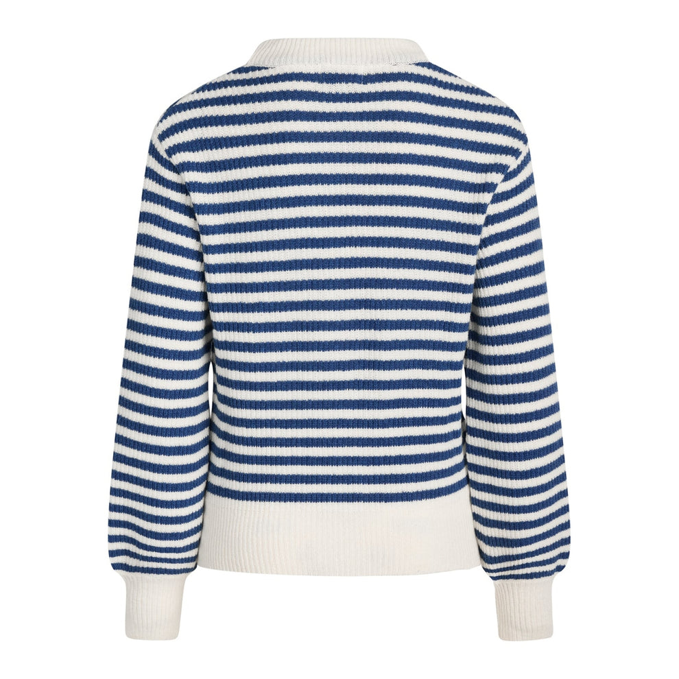 Klitmøller W Gunilla Knit Cream Ocean