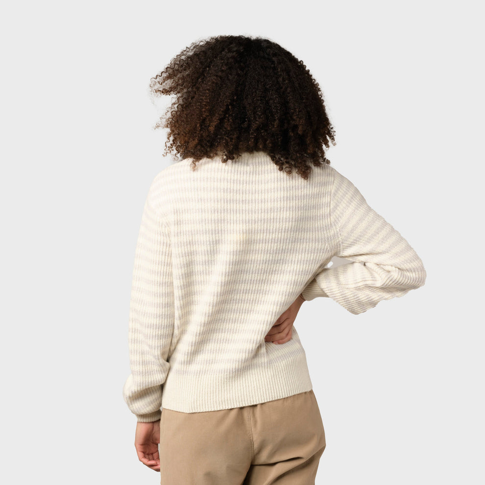 Klitmøller W Gunilla Strik Cream Pastel Grey