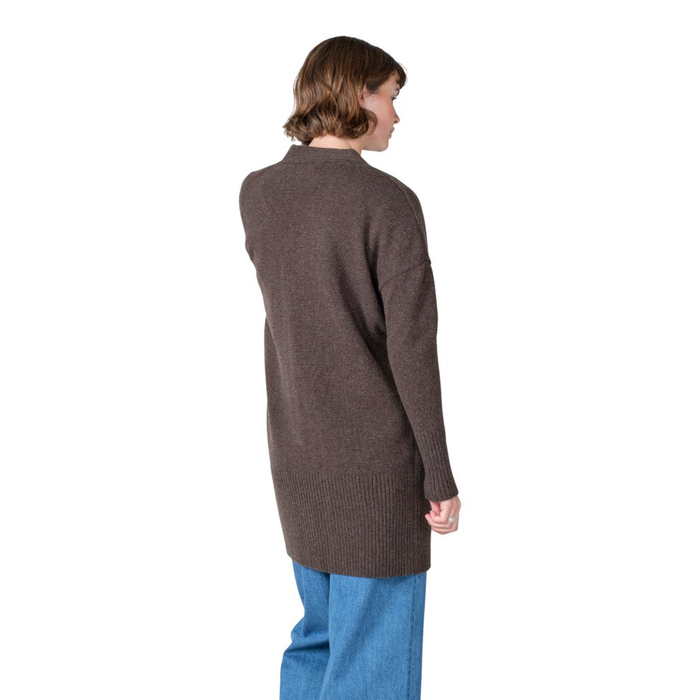 Klitmøller Collective W Rosemarie Strik Cardigan Taupe