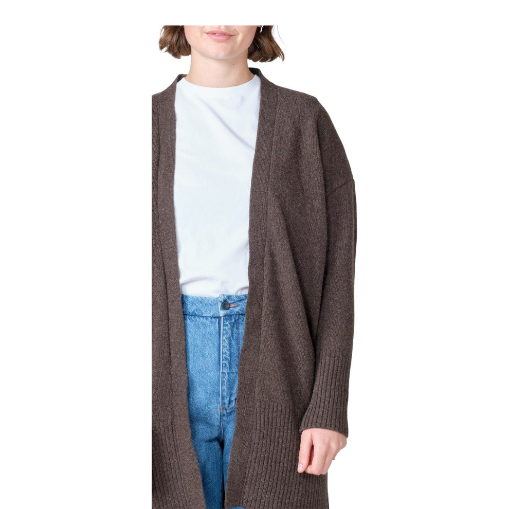 Klitmøller Collective W Rosemarie Strik Cardigan Taupe
