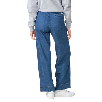 Klitmøller Collective W Lydia Denim Bukser Dark Blue Stonewash