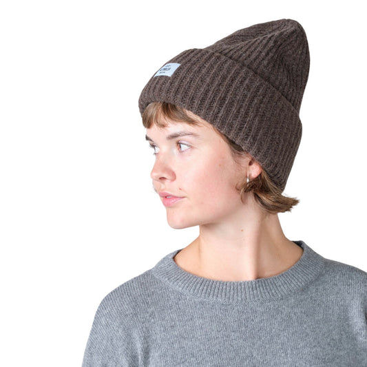 Klitmøller Collective U Wide Rib Beanie Taupe