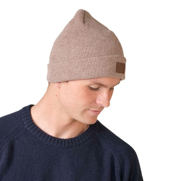 Klitmøller Collective U Rib Beanie Sand