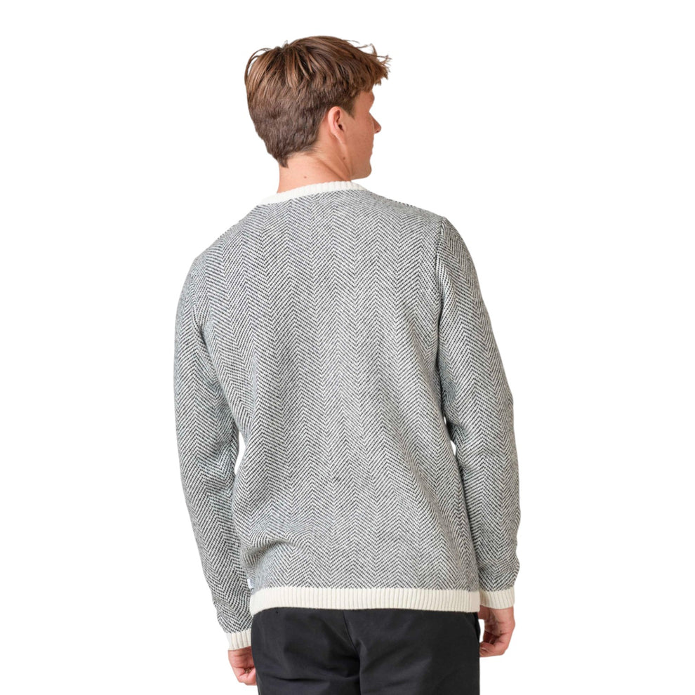 Klitmøller Collective M Keld Strik Cream/Black