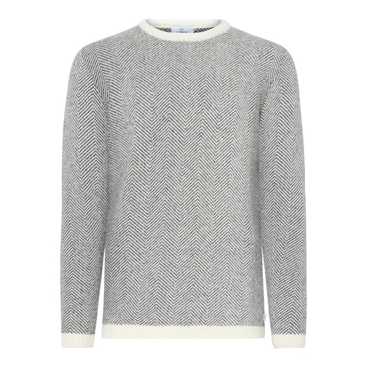 Klitmøller Collective M Keld Strik Cream/Black