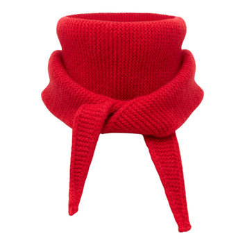 Klitmøller Collective U Violet Small Strik Scarf Red