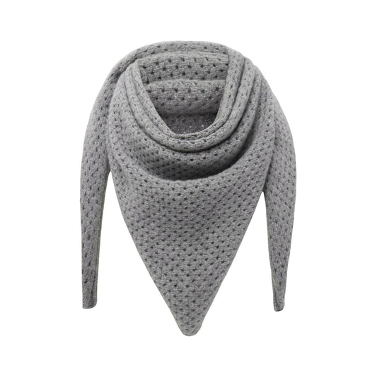 Klitmøller Collective U Ester Large Strik Scarf Light Grey