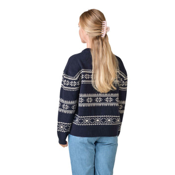 Klitmøller Collective W Jette Strik Navy/Pastel Sand