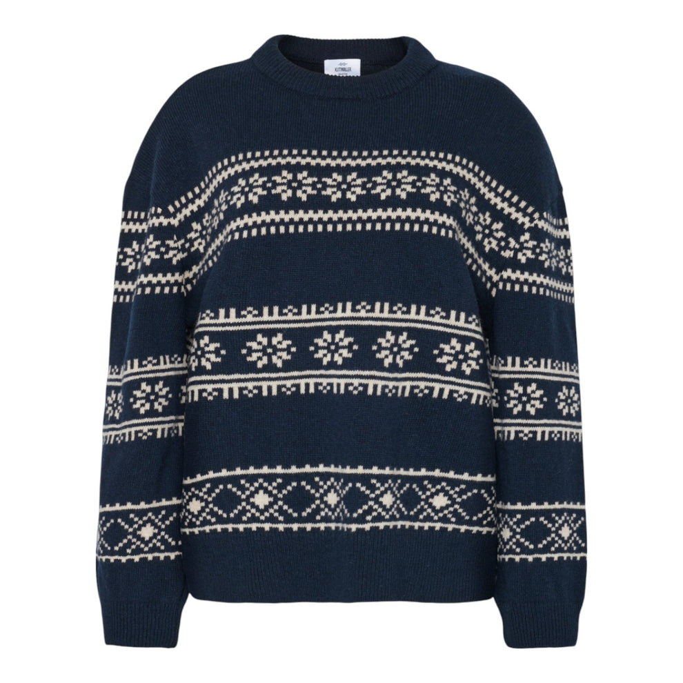 Klitmøller Collective W Jette Strik Navy/Pastel Sand
