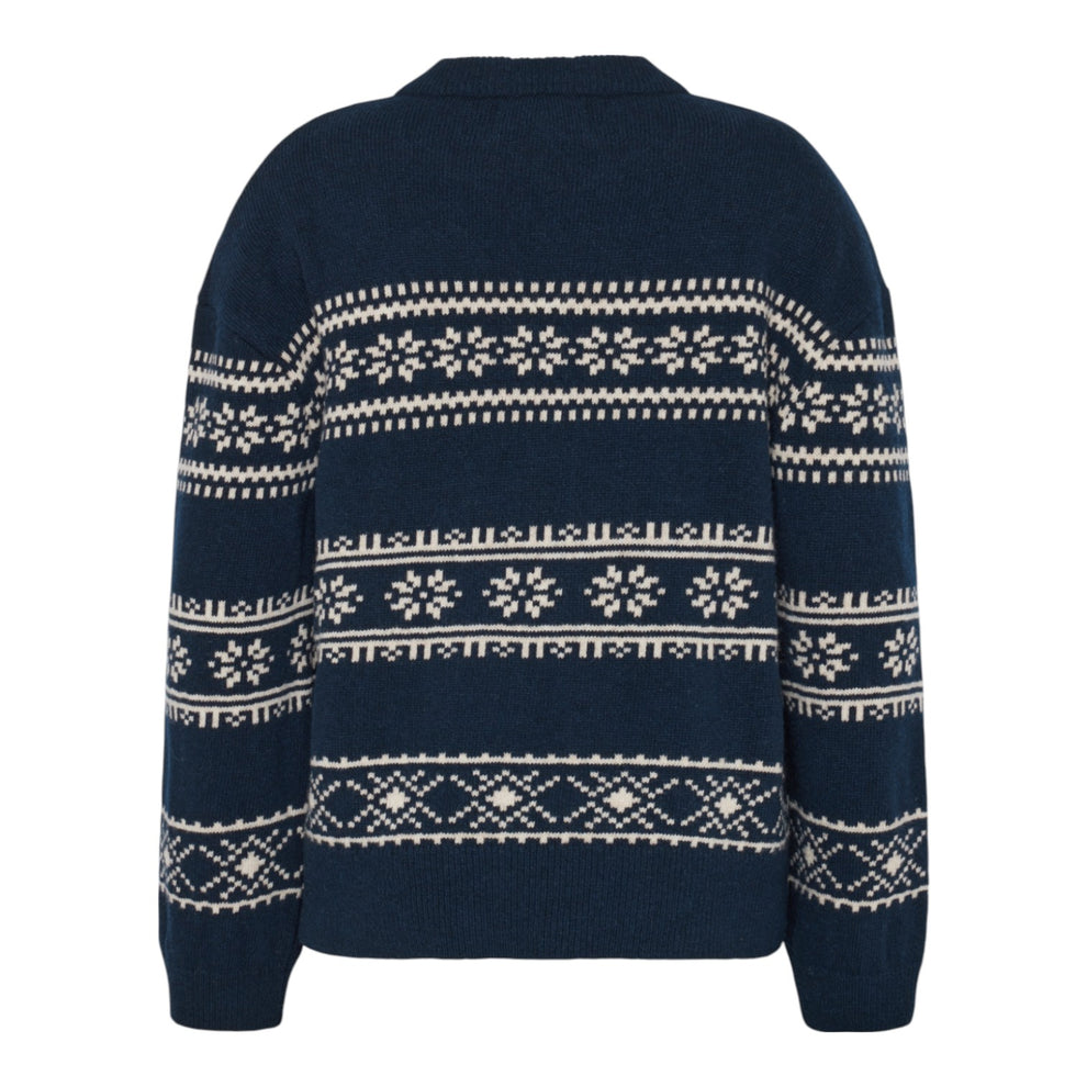 Klitmøller Collective W Jette Strik Navy/Pastel Sand