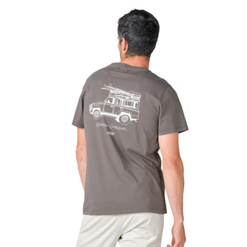 Klitmøller Collective M Samuel T-Shirt Taupe