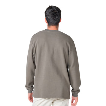 Klitmøller Collective M Hudson Langærmet T-Shirt Taupe