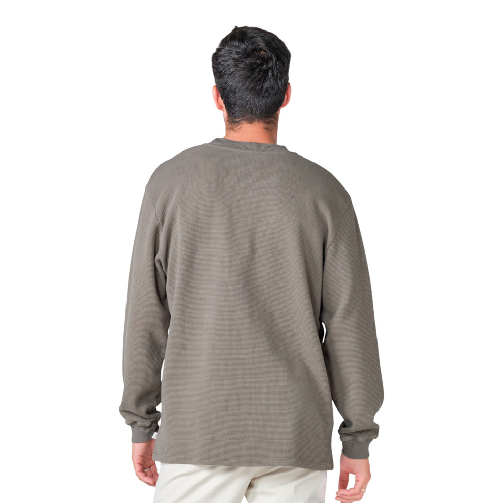 Klitmøller Collective M Hudson Langærmet T-Shirt Taupe