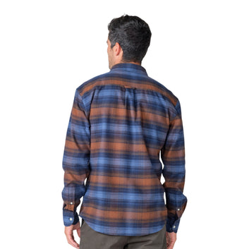 Klitmøller Collective M Bobby Shirt Navy/Rust