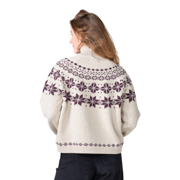 Klitmøller Collective W Claire Strik Pastel Sand/Burgundy