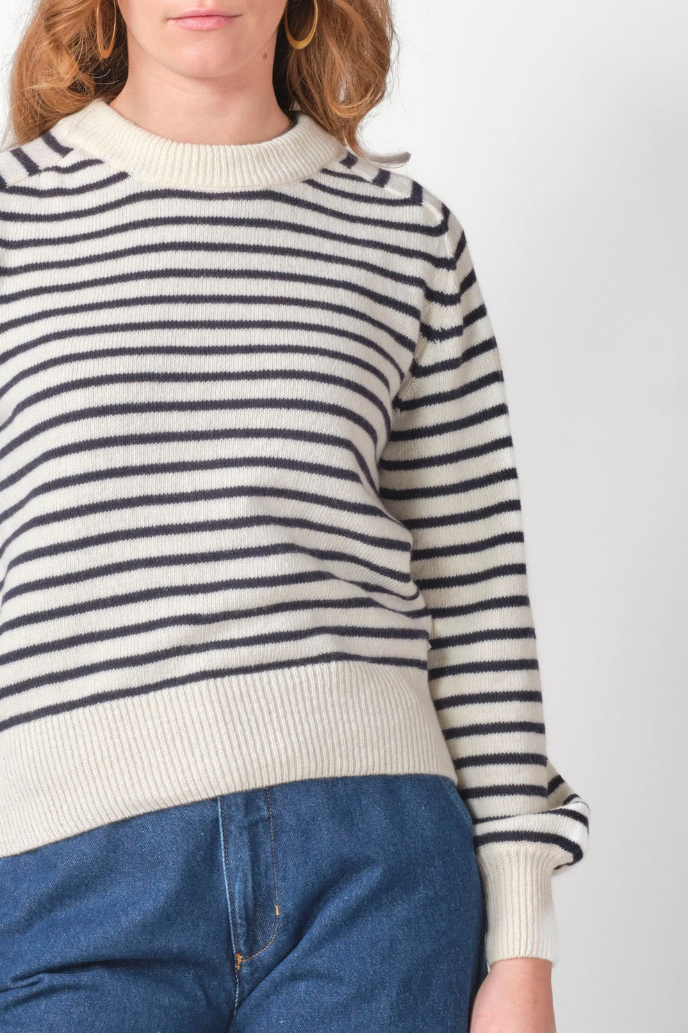 Klitmøller Collective W Ivy Strik Cream/Navy