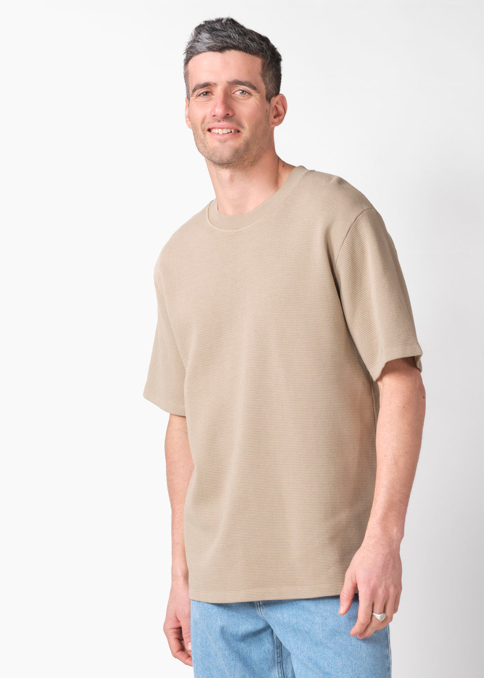 Klitmøller Collective M Hudson Tee Ocs Cashew