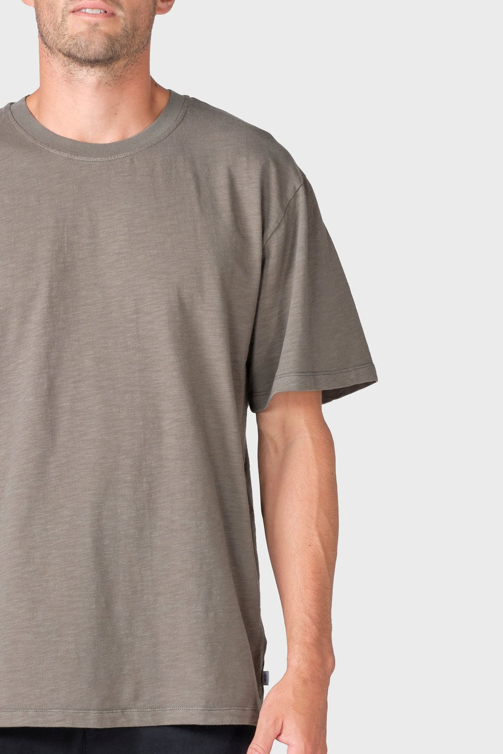Klitmøller Collective M Leon Tee Taupe