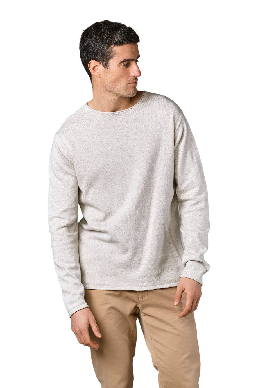 Klitmøller Collective M Noah Knit Cream Melange