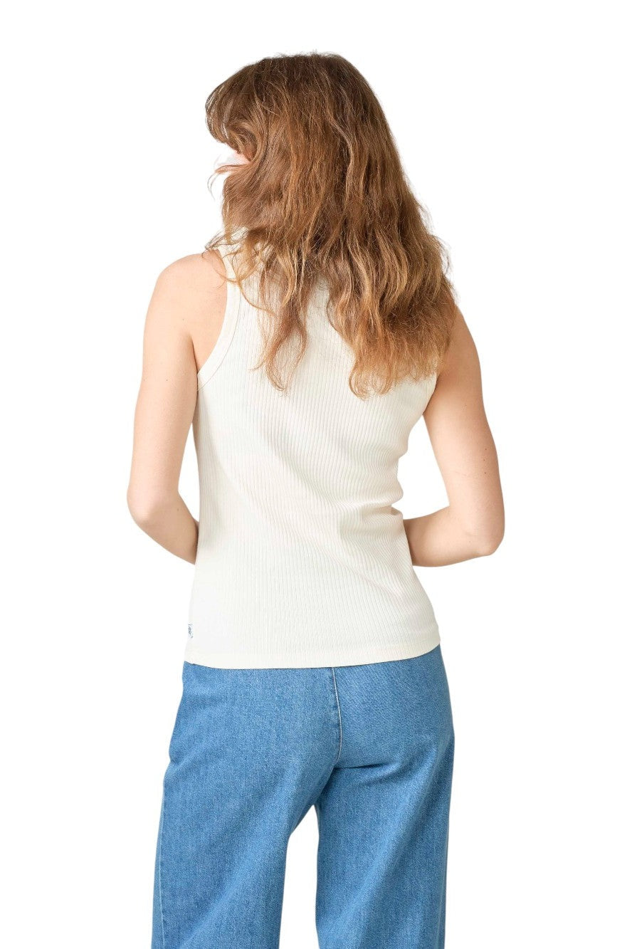 Klitmøller Collective W Rib Top Ocs Cream