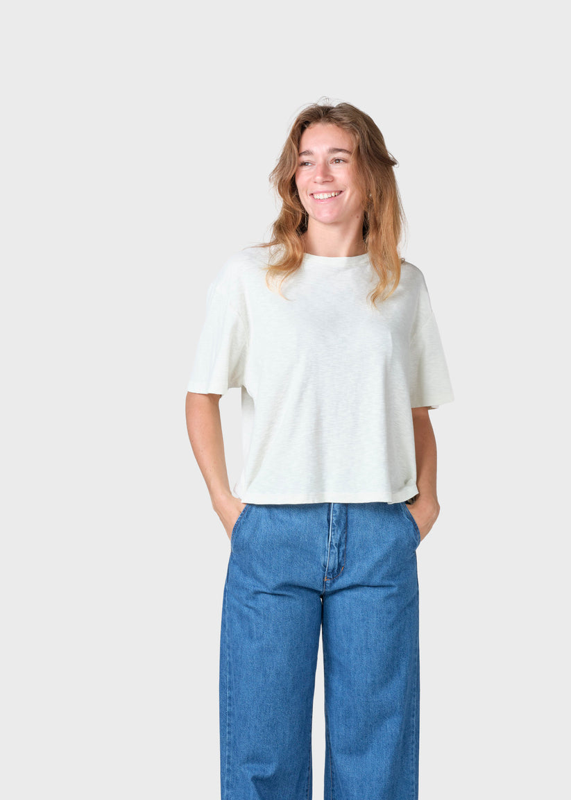 Klitmøller Collective W Mila Tee Ocs Cream