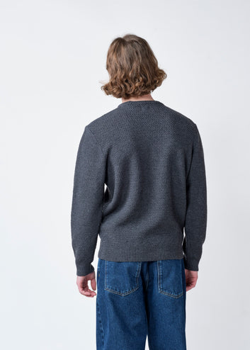 Klitmøller Collective M Elmer Knit Anthracite