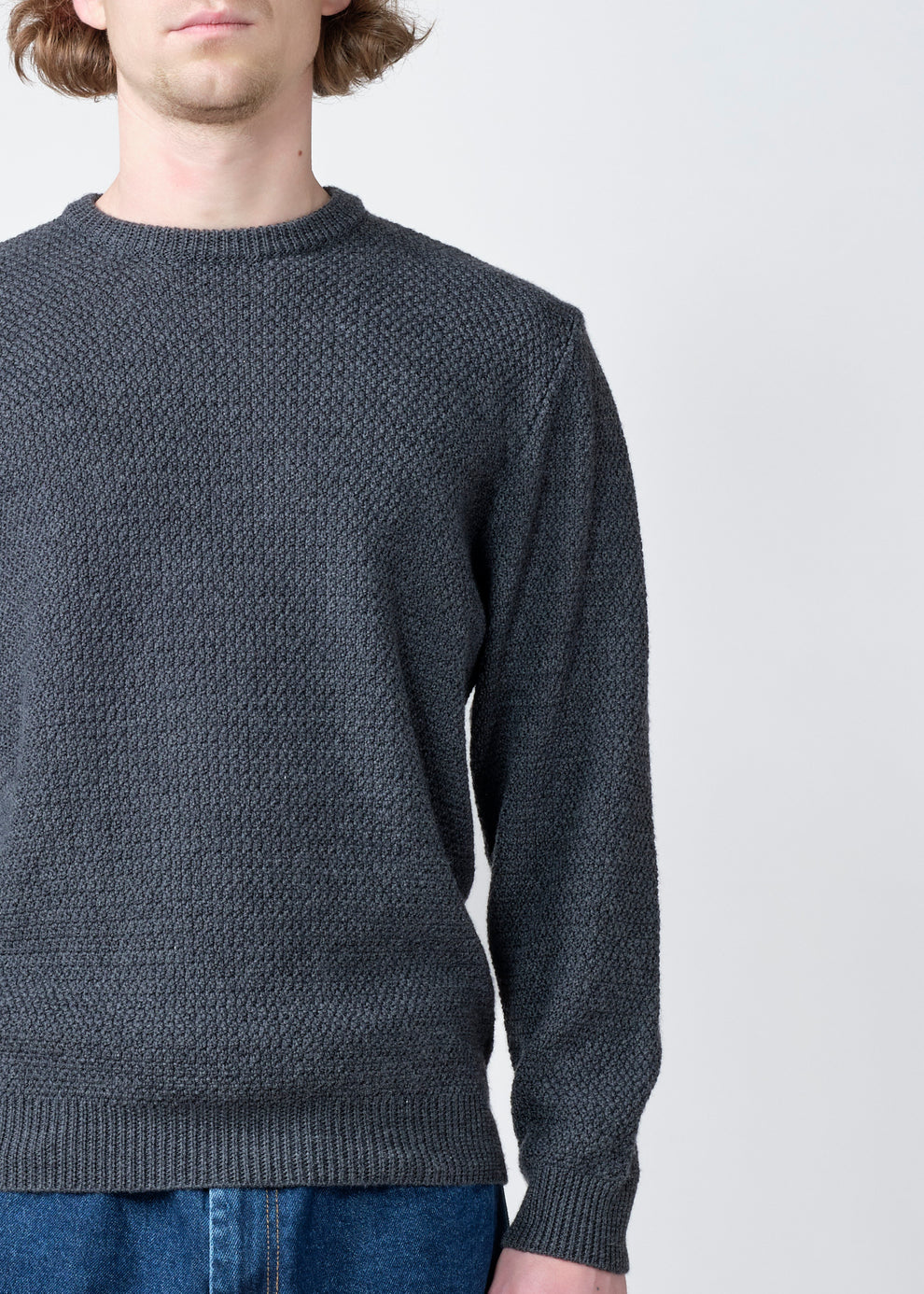 Klitmøller Collective M Elmer Knit Anthracite