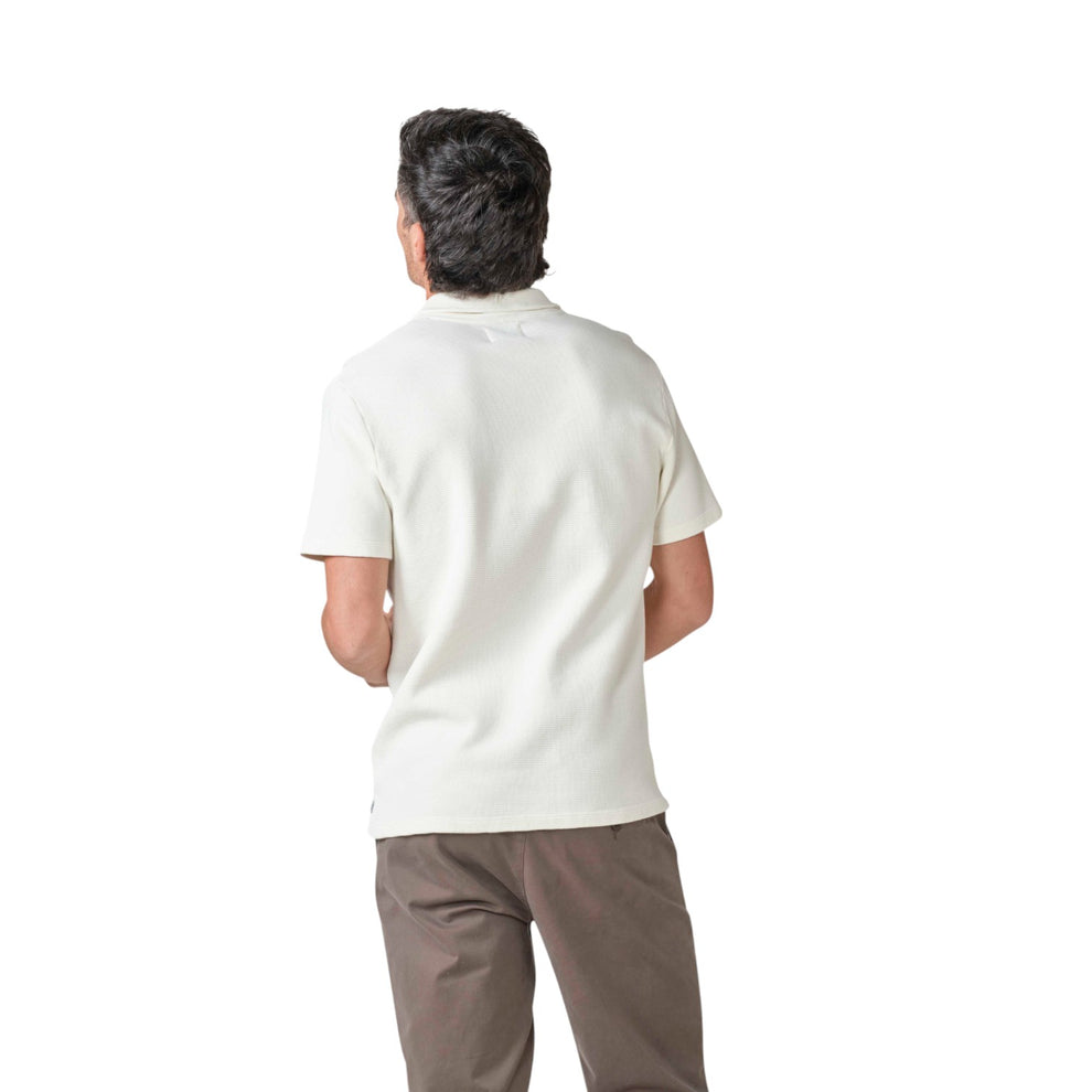 Klitmøller Collective M Banks Polo Tee Cream