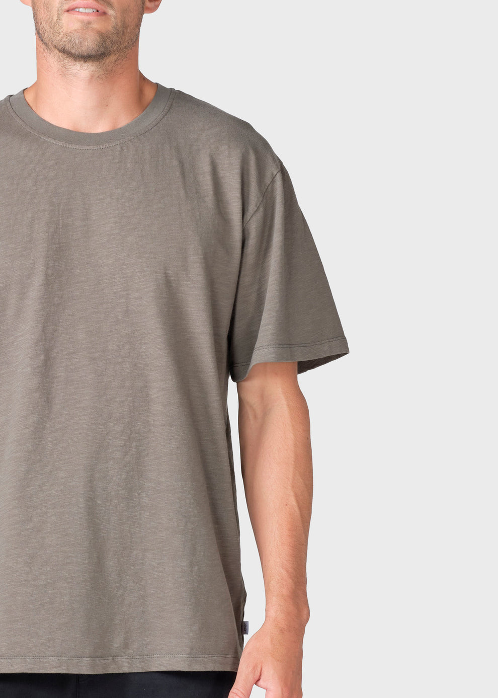 Klitmøller Collective M Leon T-Shirt Taupe