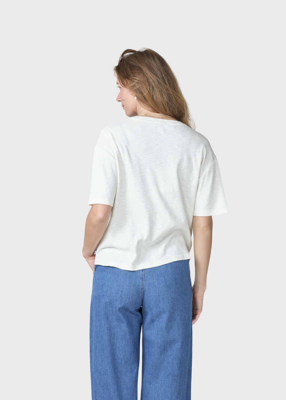 Klitmøller Collective W Mila T-Shirt Cream