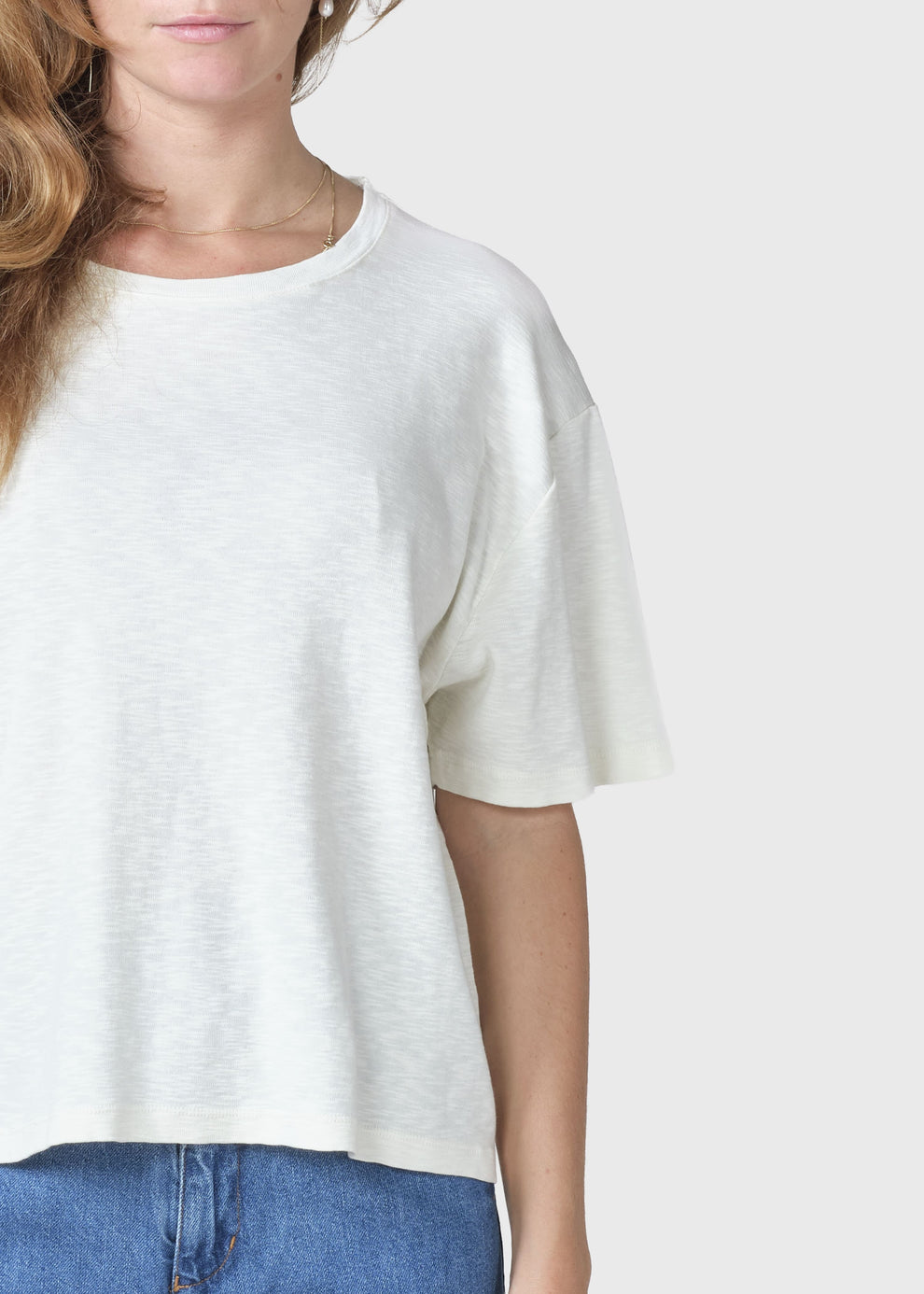 Klitmøller Collective W Mila T-Shirt Cream