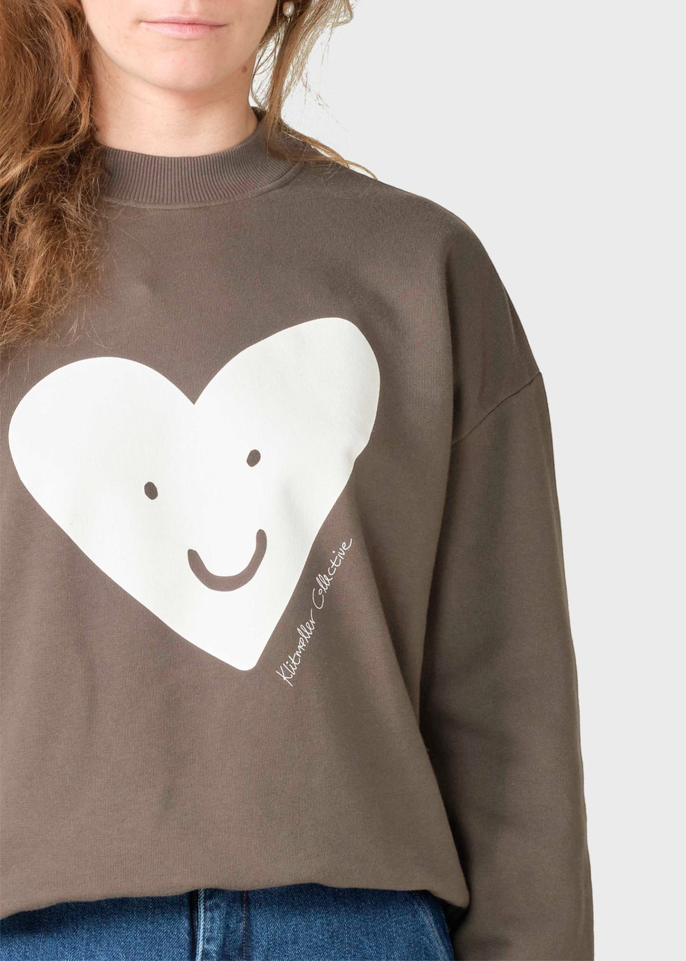 Klitmøller Collective W Blossom Sweat Taupe Cream