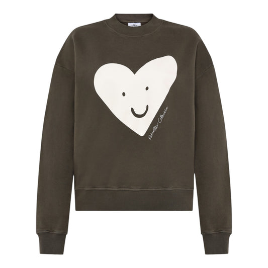 Klitmøller Collective W Blossom Sweat Taupe Cream