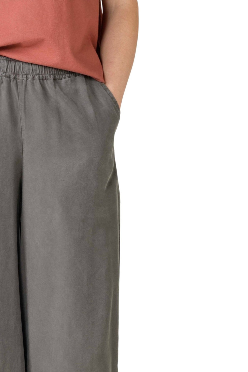 Klitmøller Collective W Kaja Lyocell Bukser Taupe