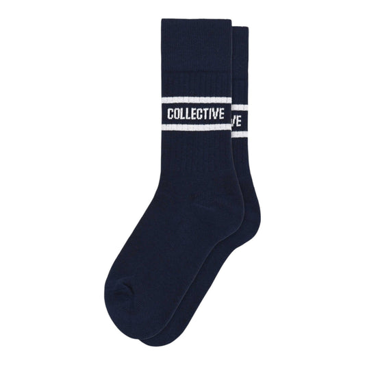 Klitmøller Collective U Name Bomuld Sokker Navy/White