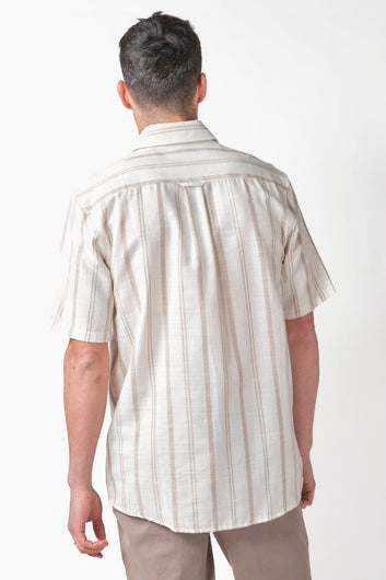 Klitmøller Collective M Per S/S Shirt White/Sand