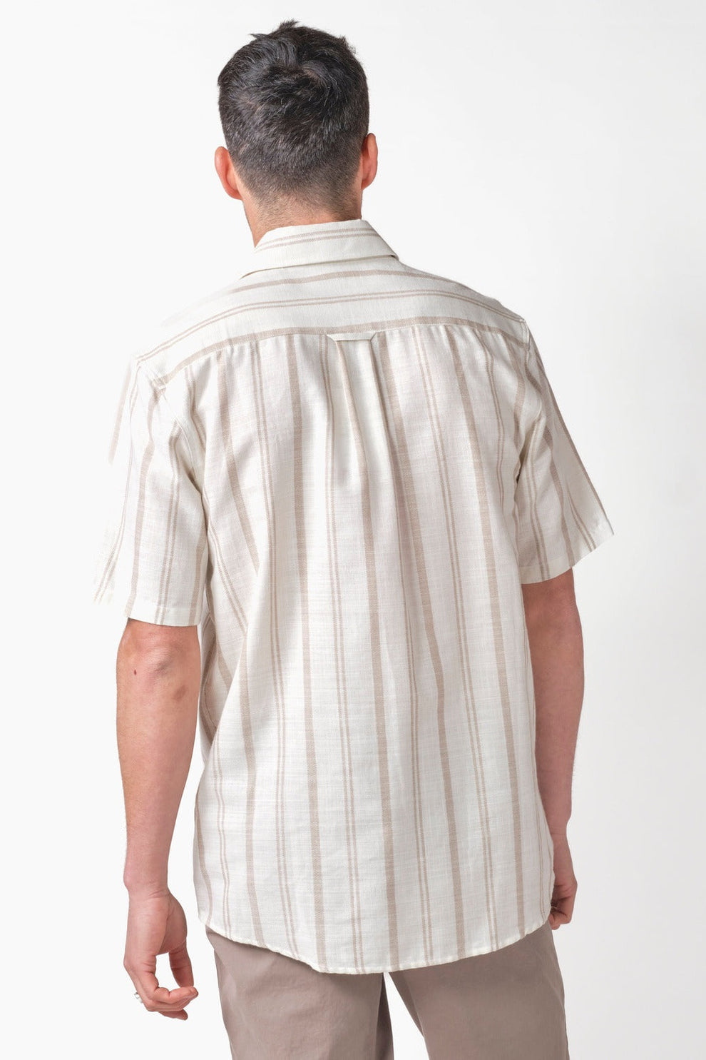 Klitmøller Collective M Per S/S Shirt White/Sand