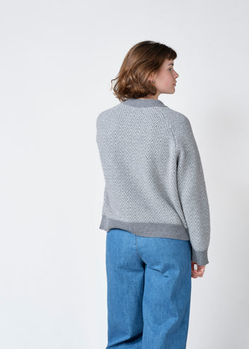 Klitmøller Collective W Hanne Knit Grey Tones