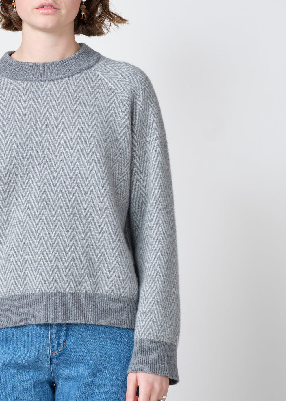Klitmøller Collective W Hanne Knit Grey Tones