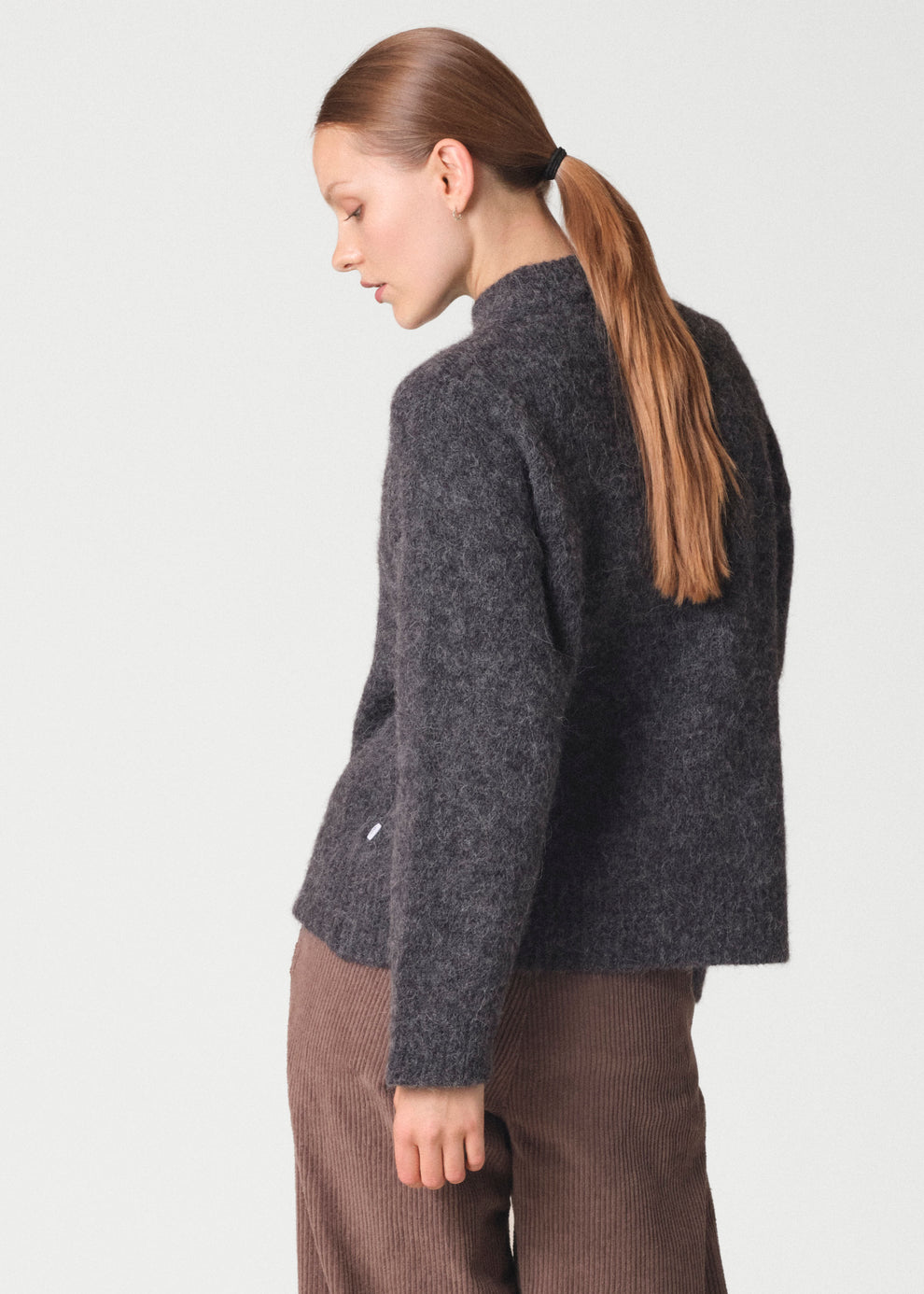 Klitmøller Collective W Linden Knit Black Melange