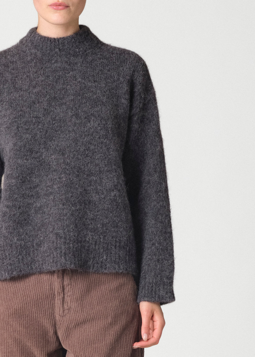 Klitmøller Collective W Linden Knit Black Melange