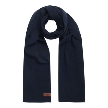 Klitmøller Collective U Fine rib Scarf Navy