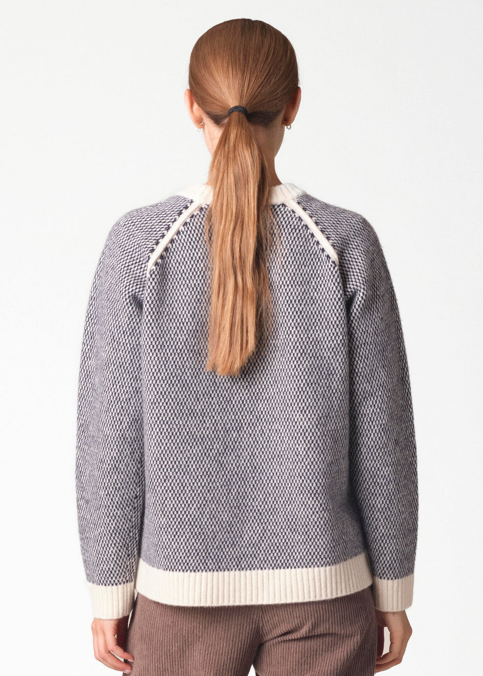 Klitmøller Collective W Kate Knit Cream/Navy