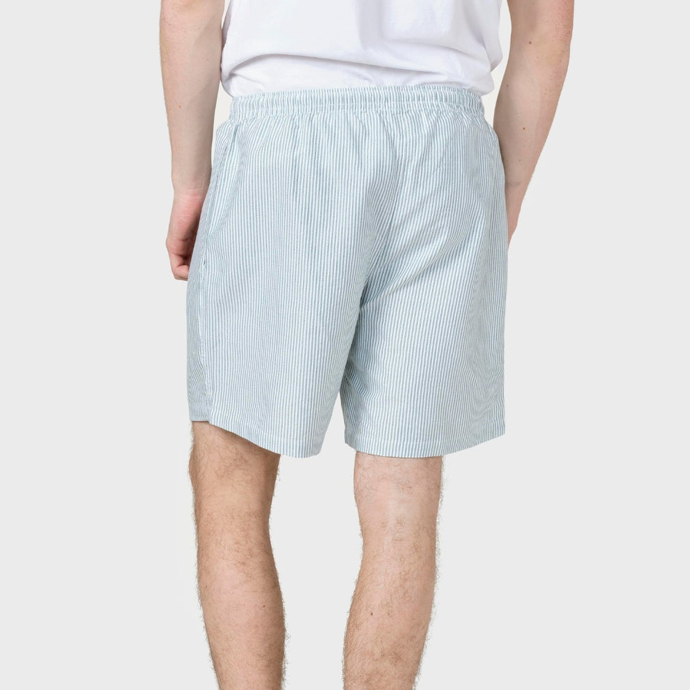 Klitmøller M Bertram Shorts Hvid/Mos Grøn