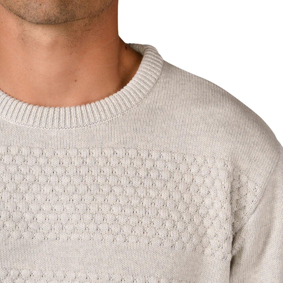 Klitmøller M Herbert Knit Cream Melange