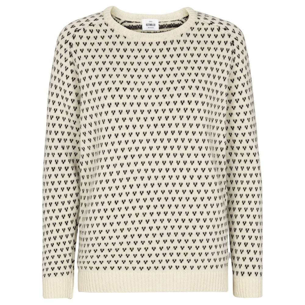 Klitmøller M Mika Strik Cream Navy